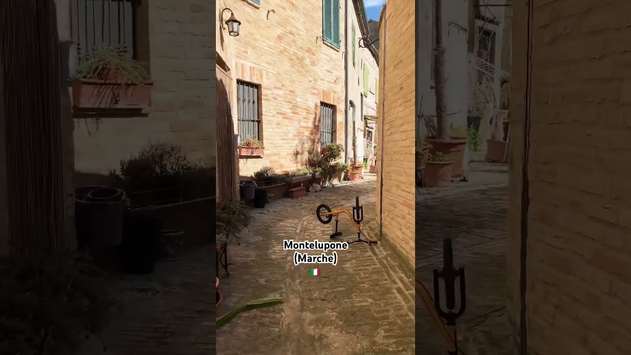 BORGHI D&rsquo;ITALIA 🇮🇹 #italy #marche #travel #spring #borghiitaliani