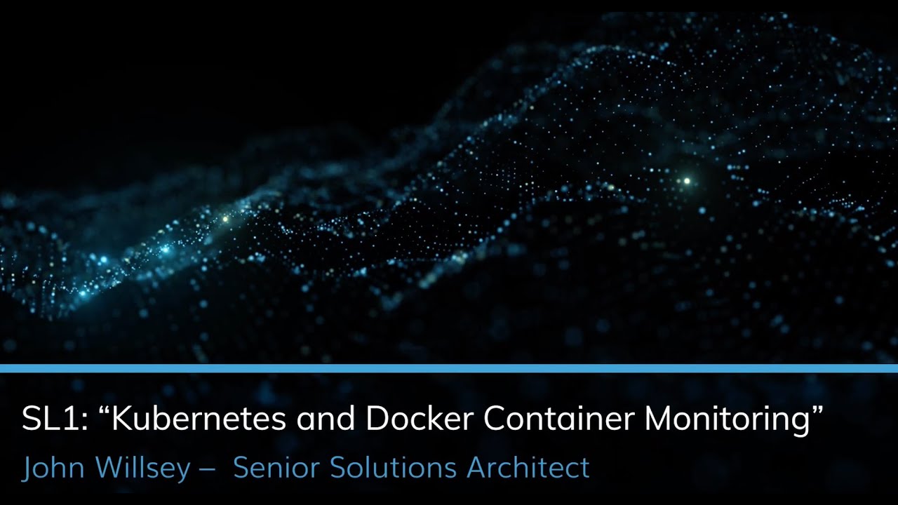 SL1: Kubernetes and Docker Container Monitoring