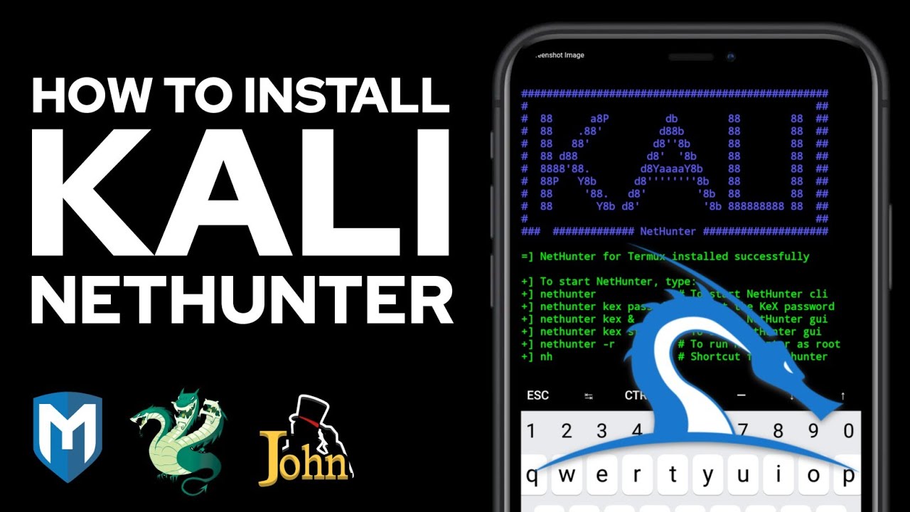 How to install Kali NETHUNTER No Root Using Termux! Bonus (Jhon the ripper - Metasploit)