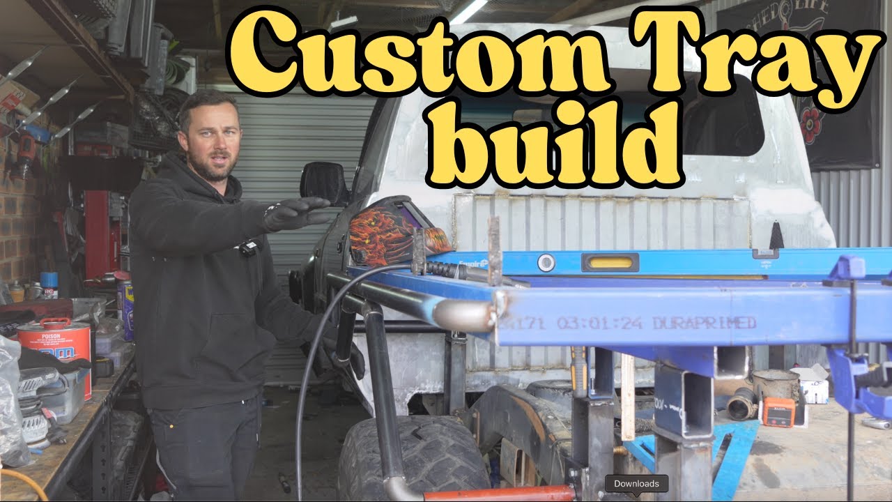 Custom Tray build Part 1 || 80 Series Rebuild || Part 5