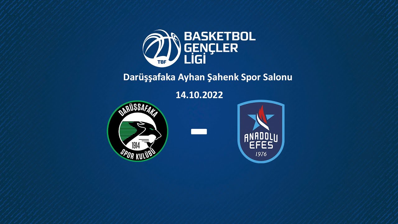 Darüşşafaka - Anadolu Efes BGL 1.Hafta