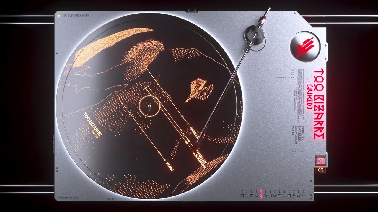 Skrillex, Swae Lee, Siiickbrain, & Posij - TOO BIZARRE (juked) [Official Visualizer]