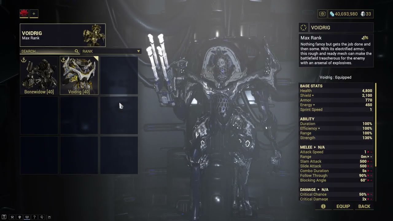 Warframe Basics With An Idiot: Modding Necramechs