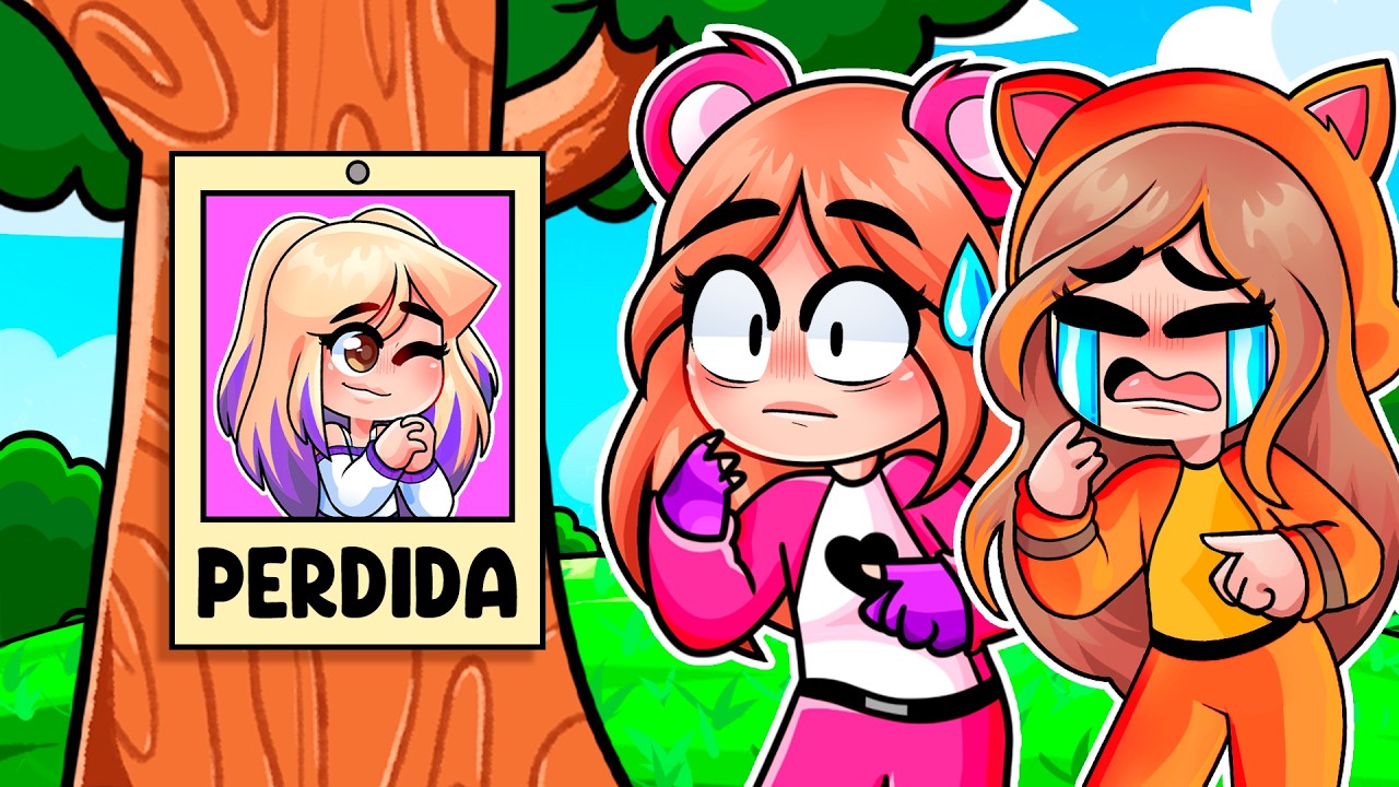 LYNA DESAPARECIÓ en ROBLOX y MANDARINA y ELA la BUSCAN 😱