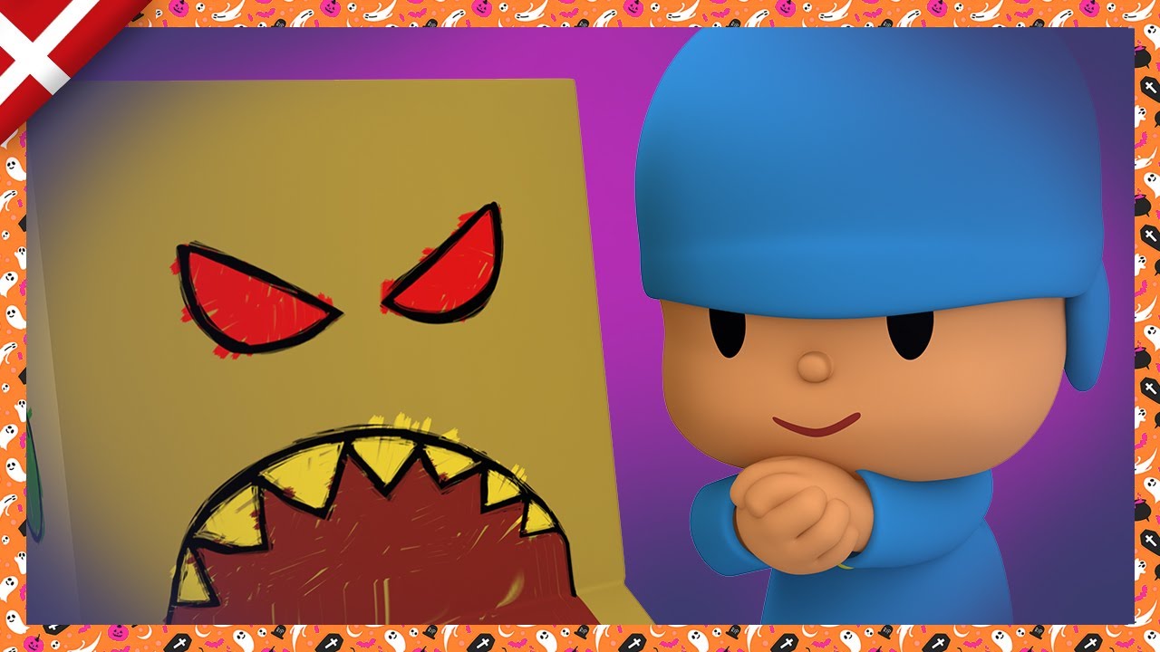 Monstermysteriet! [ 2x44 ] | POCOYO På Dansk | Sjov Tegneserie for Børn | Halloween-Tegnefilm