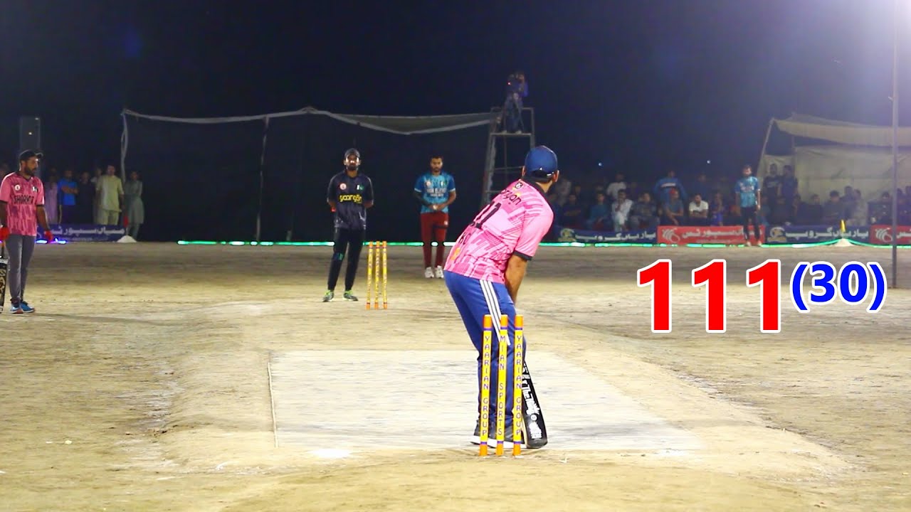 Need 111 Runs From 30 Ball || Khurram Chakwal Best Batting  || Best Match In Cricket History Ever