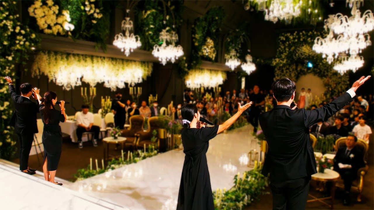 화려하고 웅장한 결혼식에 걸맞은 뮤지컬 오프닝 축가공연   -  Be Our Guest  (미녀와 야수 OST)