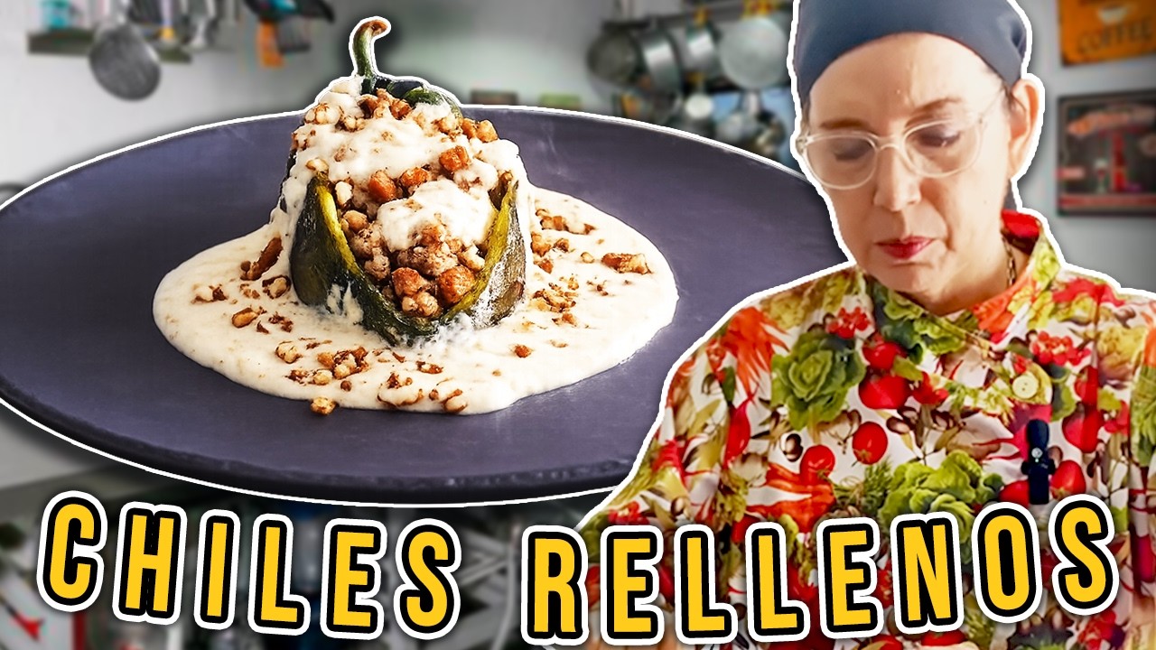 Chiles Rellenos Vegetarianos | Recetas a la mexicana con la Chef Ilde