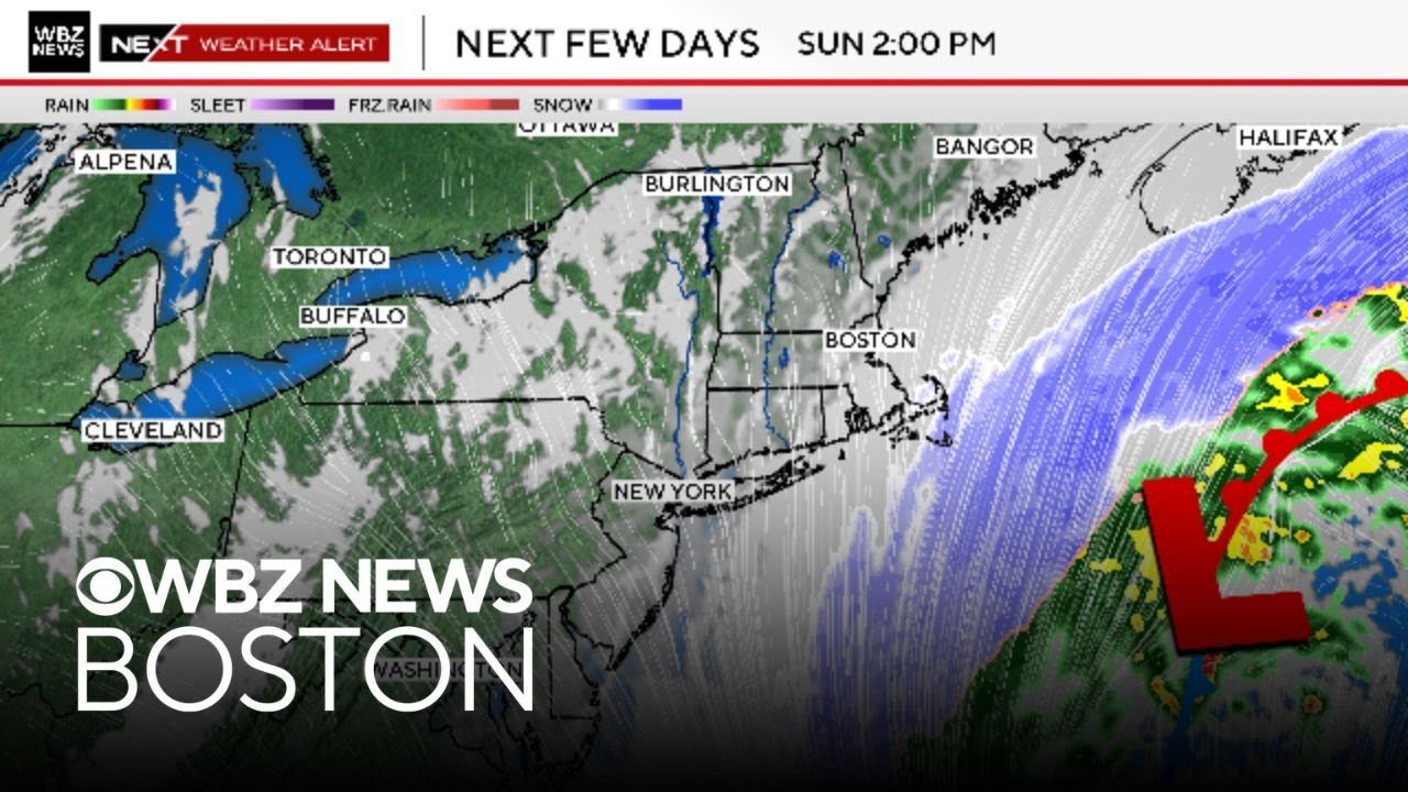 Good news for Boston in latest storm track. Meteorologists discuss frigid weather forecast.