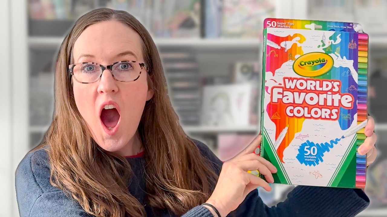 Finally! Supertips With Color Names | 50 World's Favorite Colors Reviewed