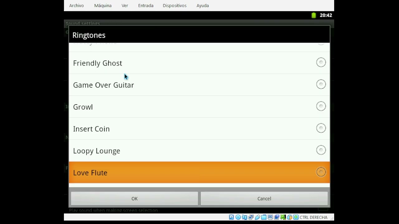 Android 2.3 Ringtones