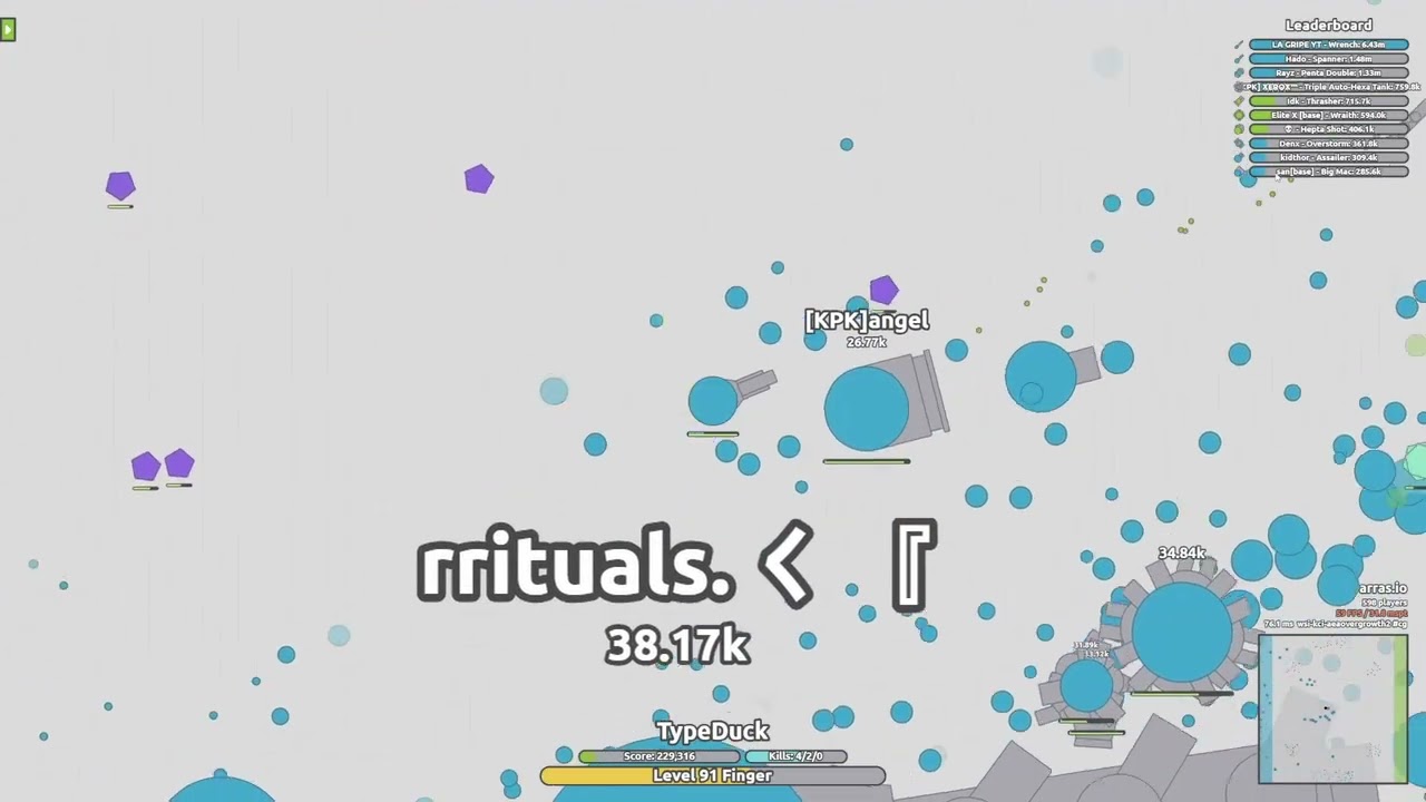 Growth Arms Race Highlights: Teaching People Why you don't Bum Rush (Arras.io)