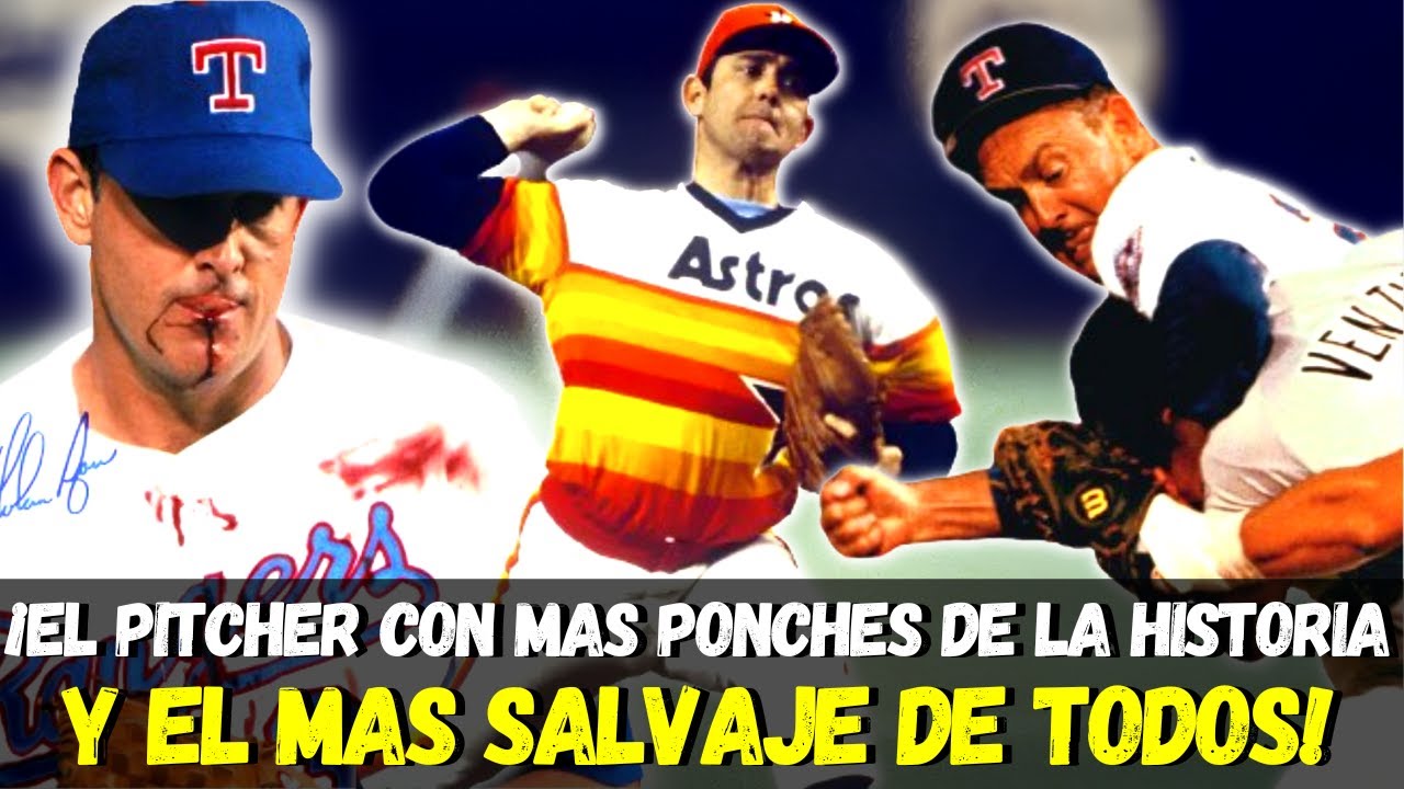 El Lanzador MAS LETAL y SALVAJE Del Beisbol | NOLAN RYAN
