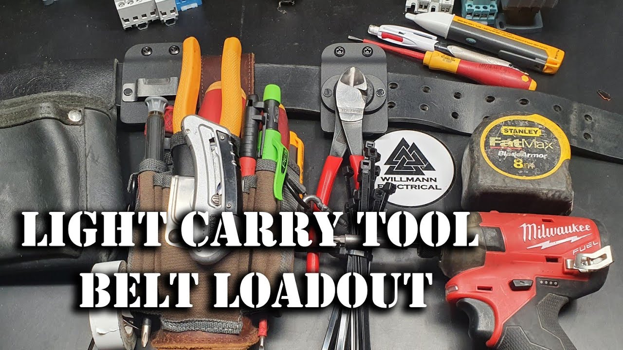 My New Light Duty Tool Belt Setup - Veto MP1, Buckaroo and The Holstery Gear