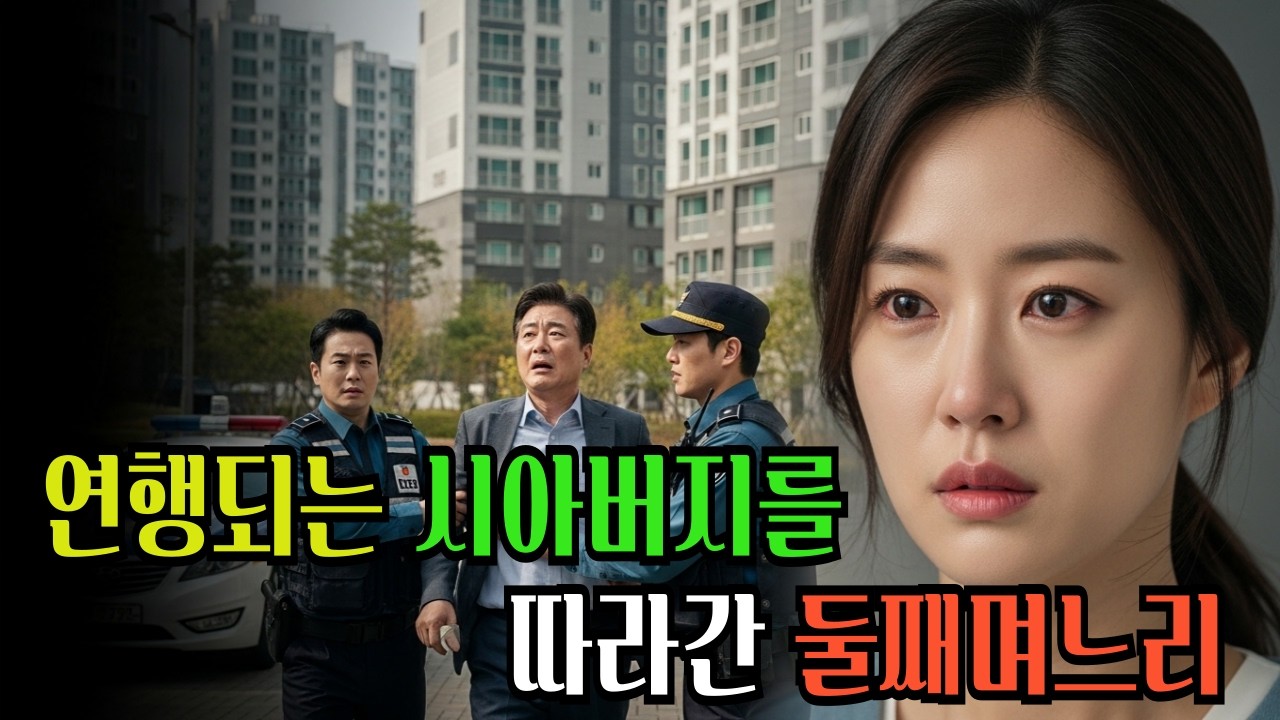 모든 가족이 등을 돌린 날, 연행되는 시아버지를 따라간 둘째 며느리… 그녀는 진짜 범인을 알고 있었다