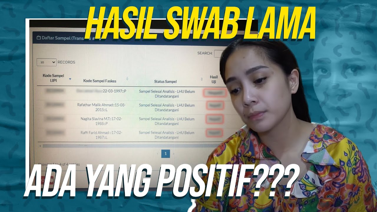 NAGITA STRESS NUNGGU HASIL 156 ORANG YANG DI SWAB, SAMPAI DIARE !!!
