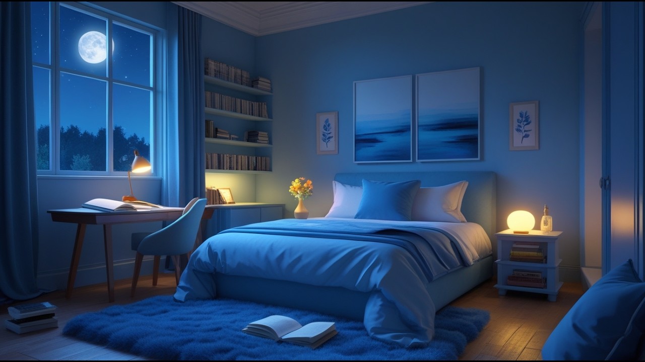 Night Study Music Calm Piano Focus 🌙