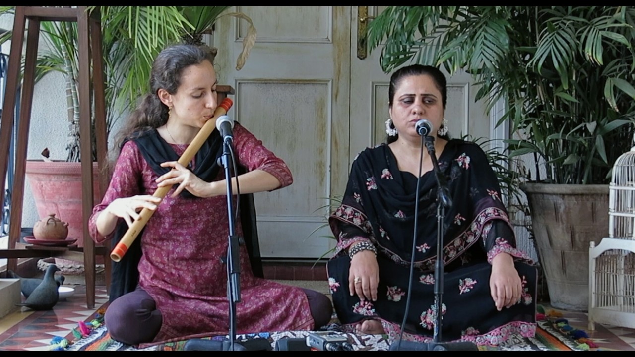 Raga Yaman - Dhrupad vocal and bansuri by Aliya Rasheed and Virginia Nicoli