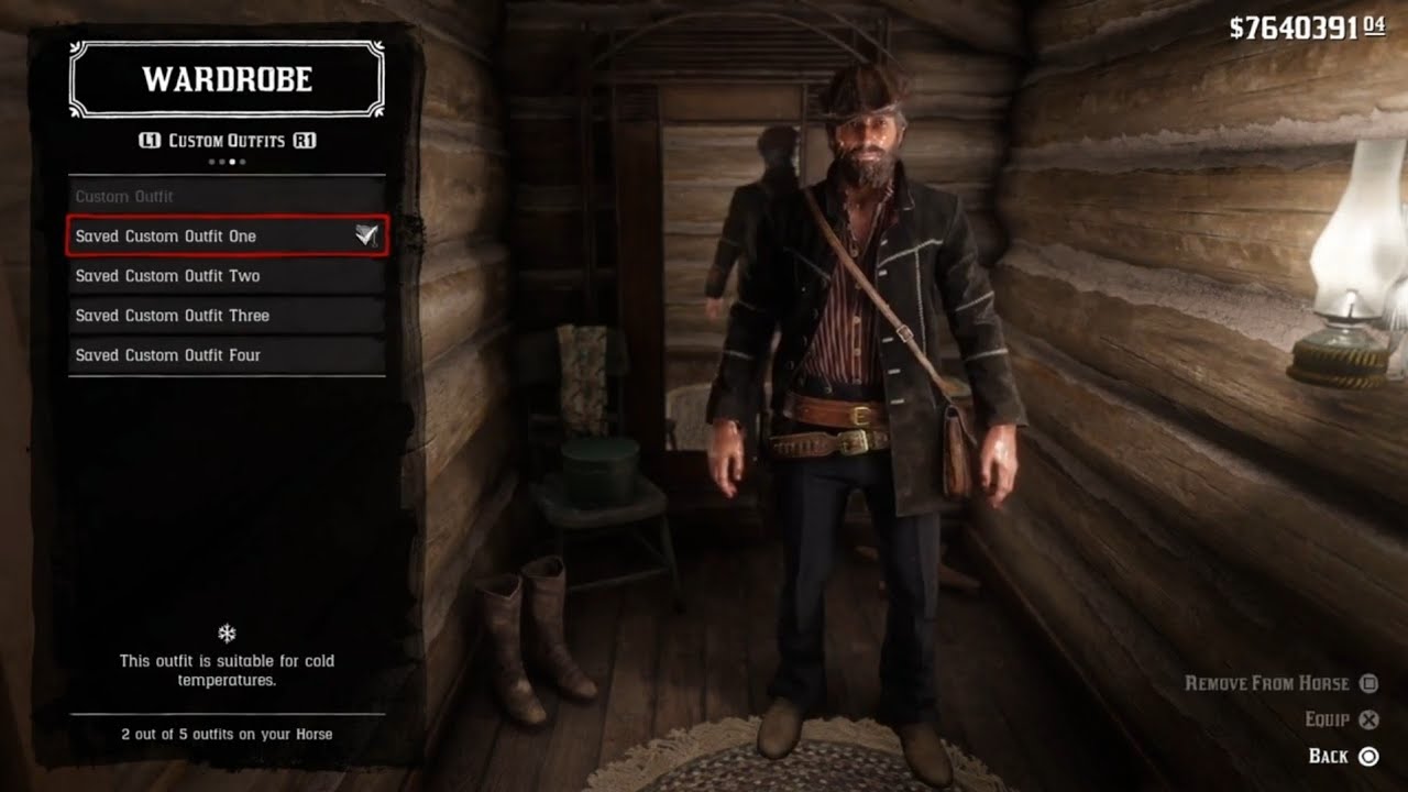 Red Dead Redemption 2 How to keep the belt from 