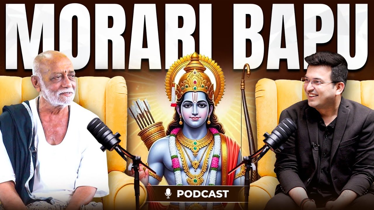 Unplugged ft. Morari Bapu | Motivation | Spirituality | Ram Katha | Ram Yatra | Shubhankar Mishra