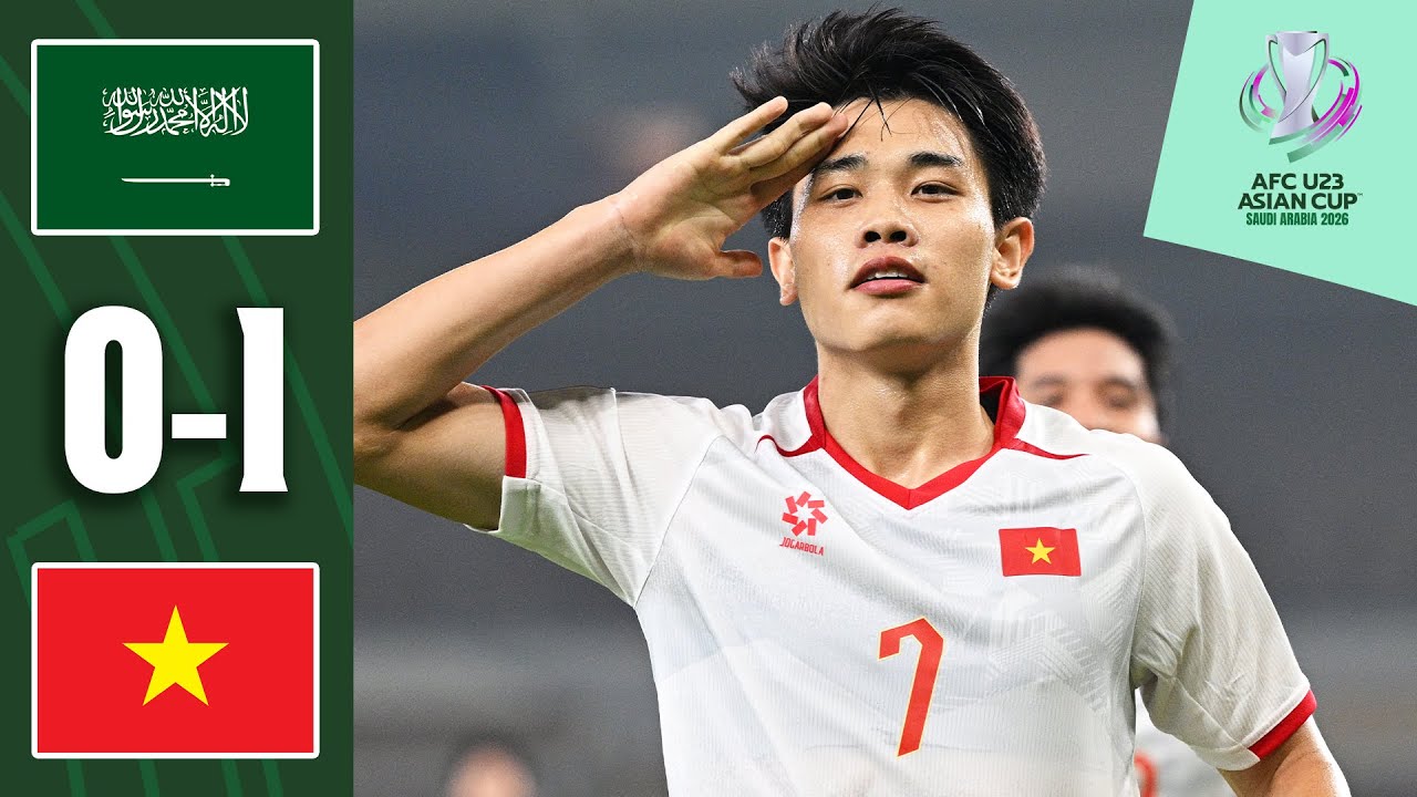 Vietnam ON A MISSION! | Saudi Arabia - Vietnam | Highlights | AFC U23 Asian Cup&trade;