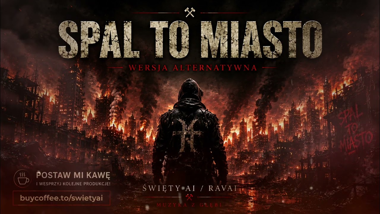 SPAL TO MIASTO &mdash; WERSJA ALTERNATYWNA | Święty AI / RAVAI | Industrial Metal  | Muzyka AI