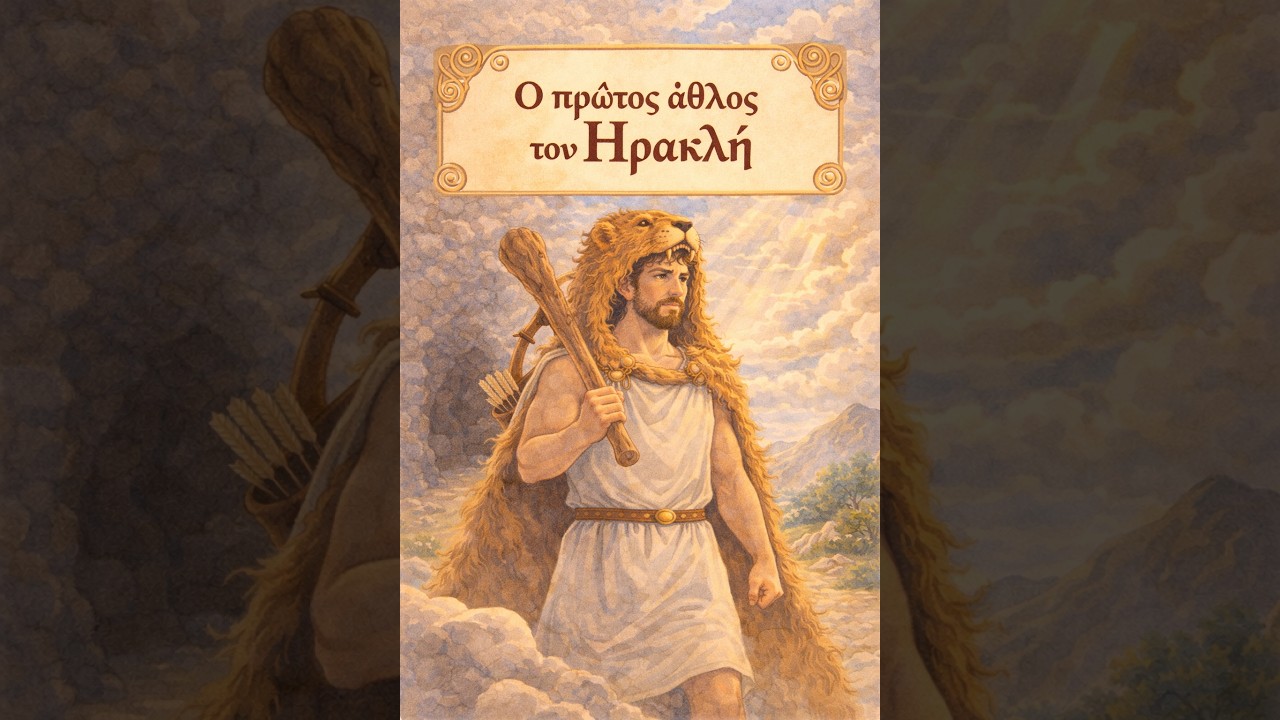 🦁 Ο Ηρακλής και το Λιοντάρι της Νεμέας | Παραμύθια για Παιδιά 🌟