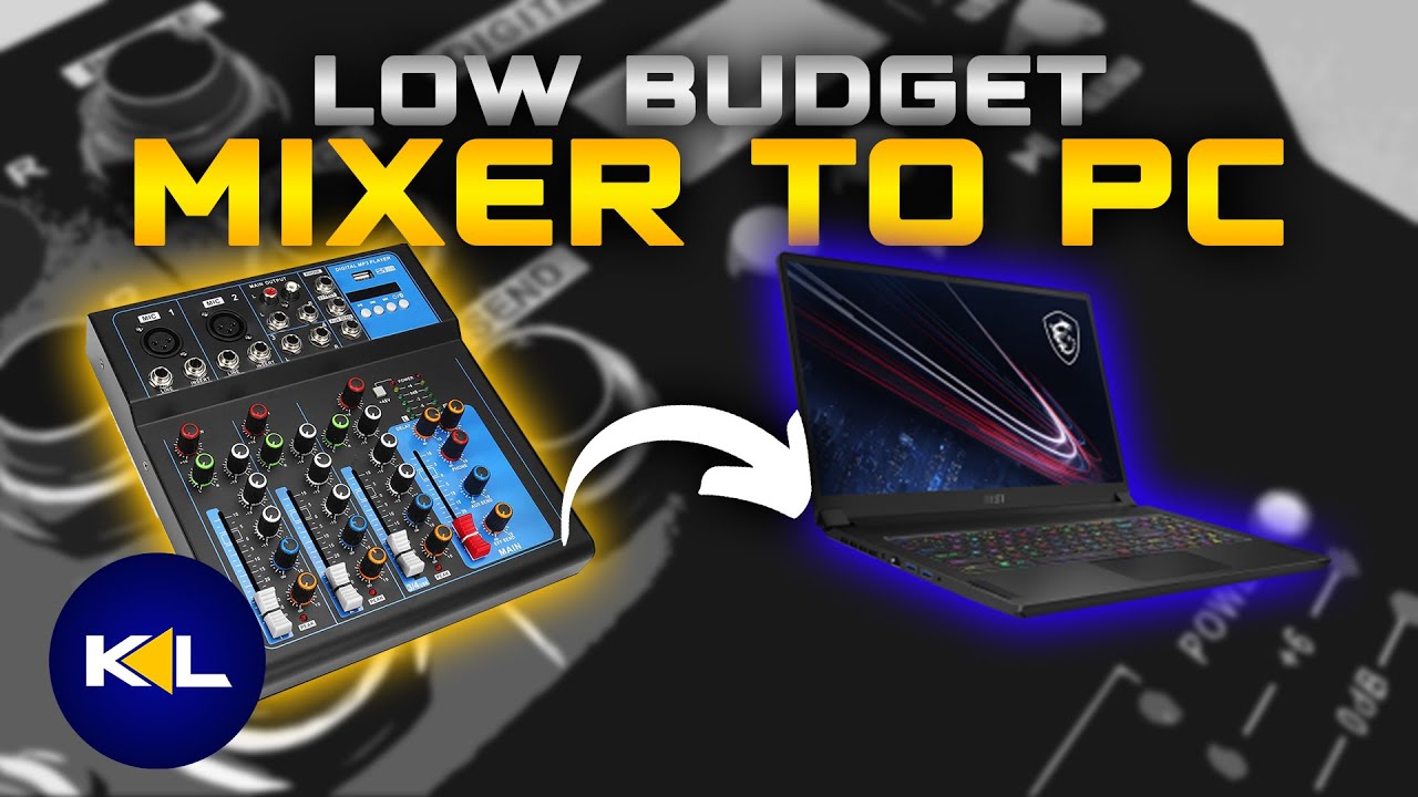 How to connect your mixer to your PC? | Tutorial