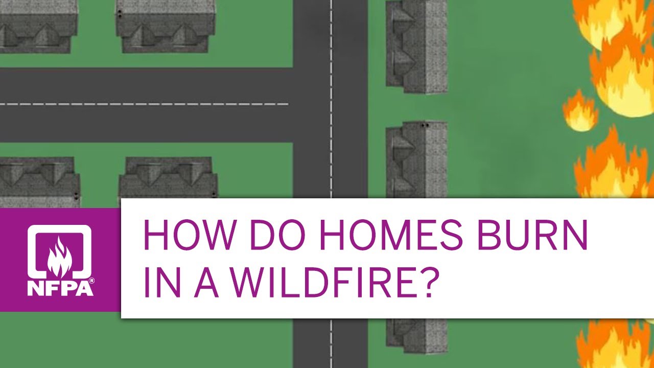 How Do Homes Burn in a Wildfire?