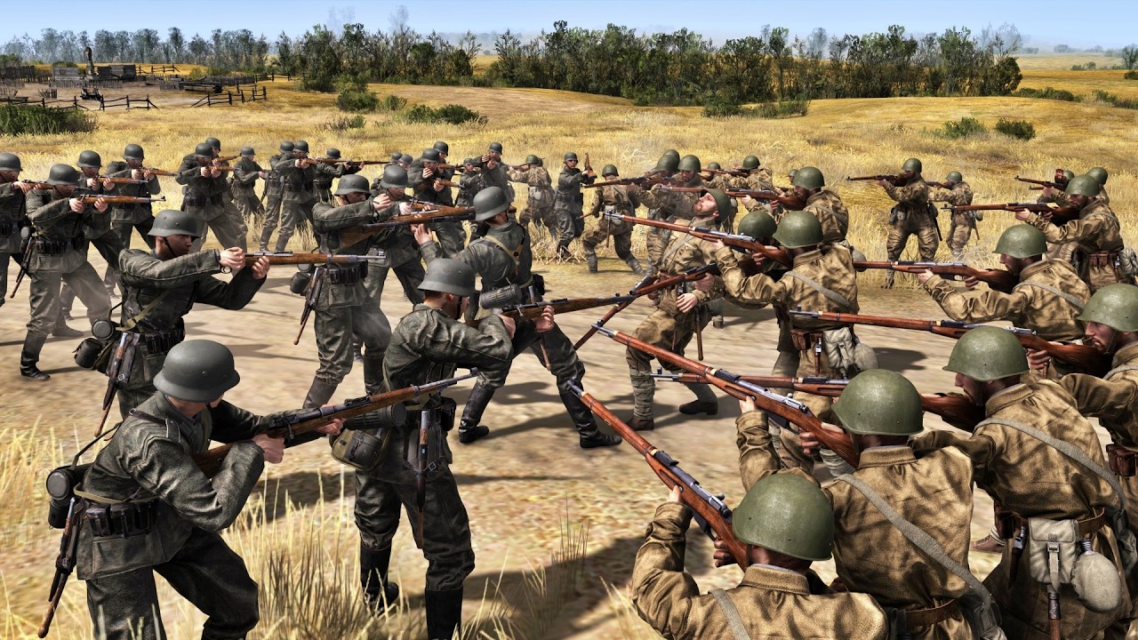 INSANE 200 vs 200 Battle – Germans vs Soviets | Gates of Hell