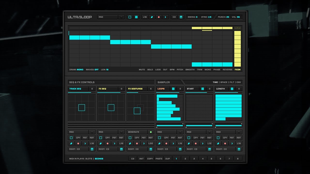 ULTRALOOP Dusty Fungus Loop Expansion Demo 172BPM