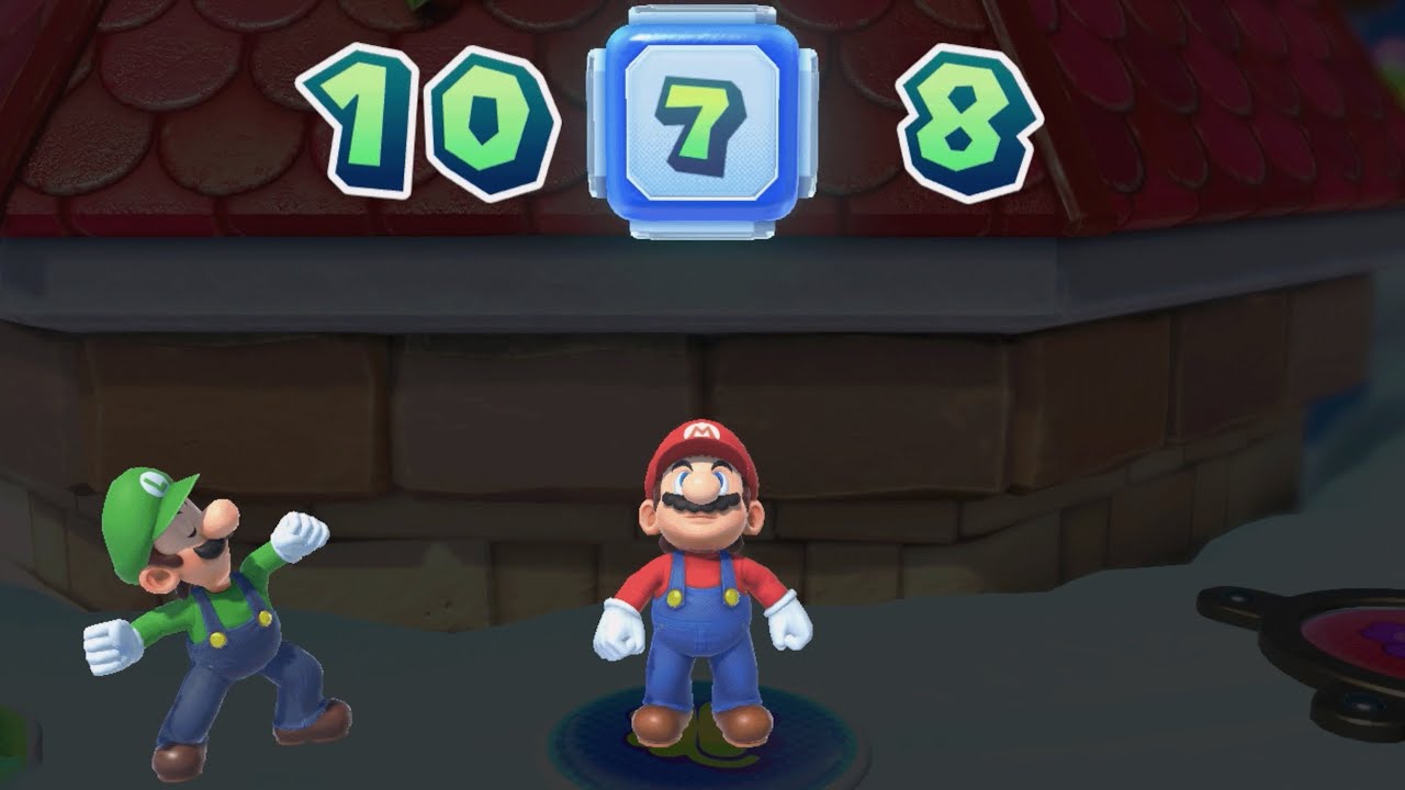 Super Mario Party Jamboree - Mario vs Toadette vs Birdo vs Koopa Troopa - Mario's Rainbow Castle