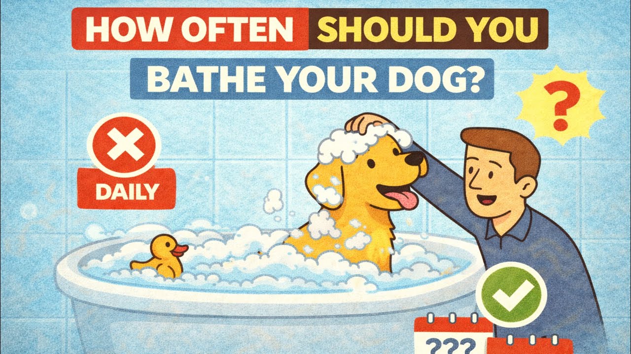 How Often Should You Bathe Your Dog?