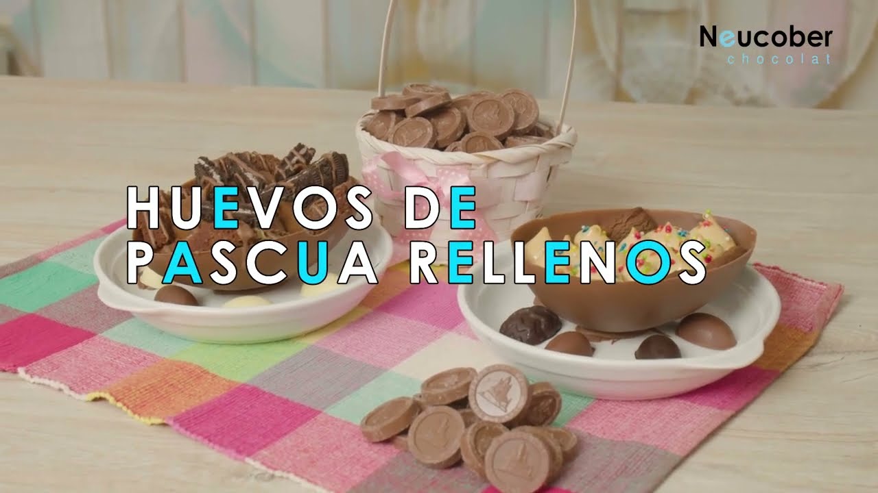 HUEVOS DE PASCUA RELLENOS junto a @neucoberchocolat