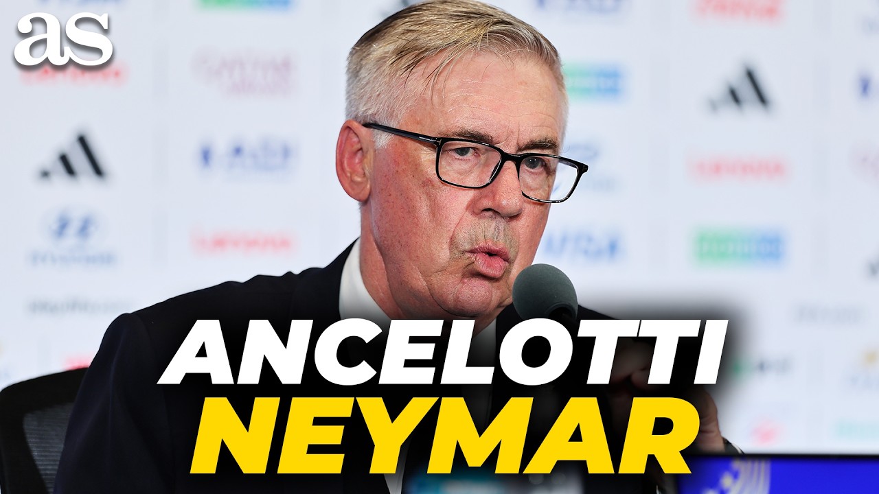 ANCELOTTI explica POR QU&Eacute; NO ha jugado NEYMAR: 