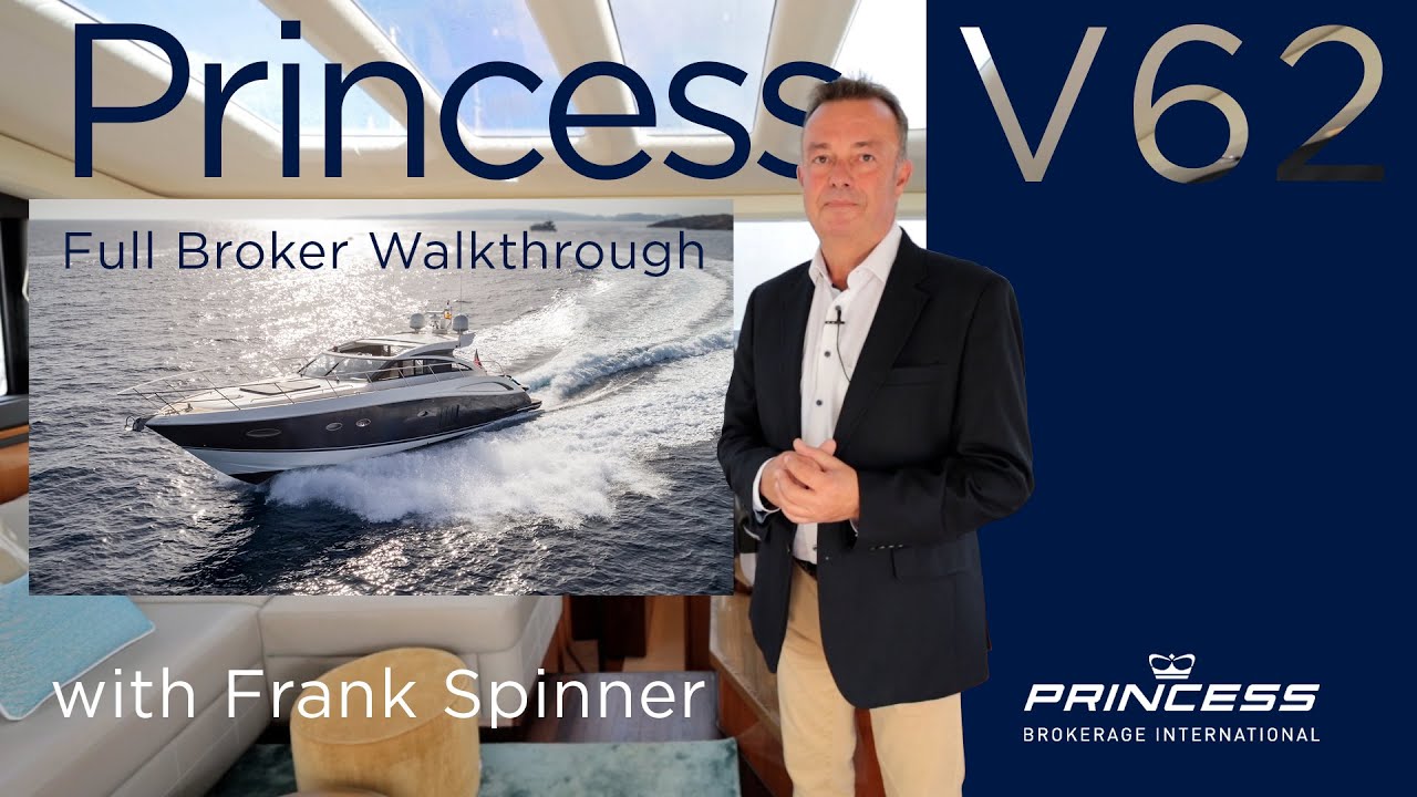 2011 Princess V62 Full Walkthrough 'Double O' with Frank Spinner