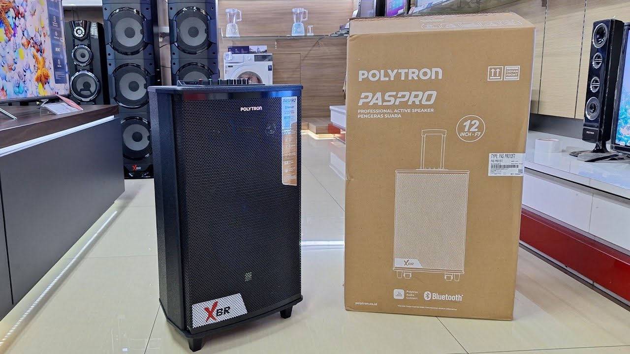 REVIEW SPEAKER POLYTRON XBR PAS PRO 12F7 Terbaru, Speaker Trolly