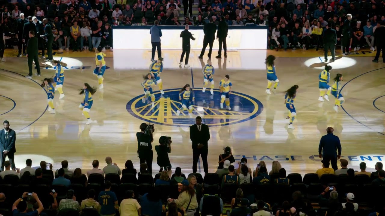 Warriors Jr  Jam Squad 2024-2025| 10/13/24| Vs Pistons Usher Mix