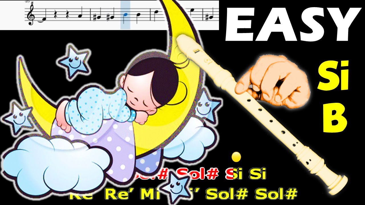 ARE YOU SLEEPING | MARTINILLO | Flauta Dulce Fácil | TUTORIAL | Easy Flute Recorder