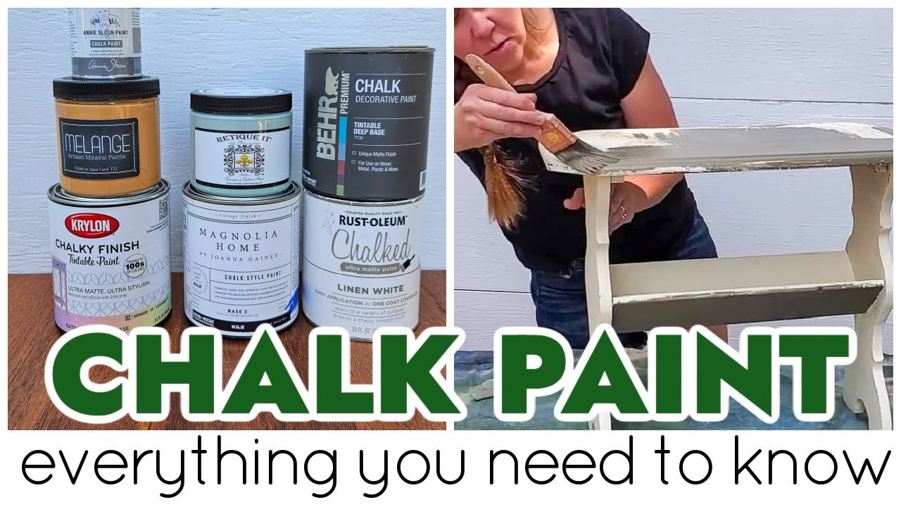 BEST Tricks for Using Chalk Paint on Furniture - Watch this BEFORE using painting with chalk paint