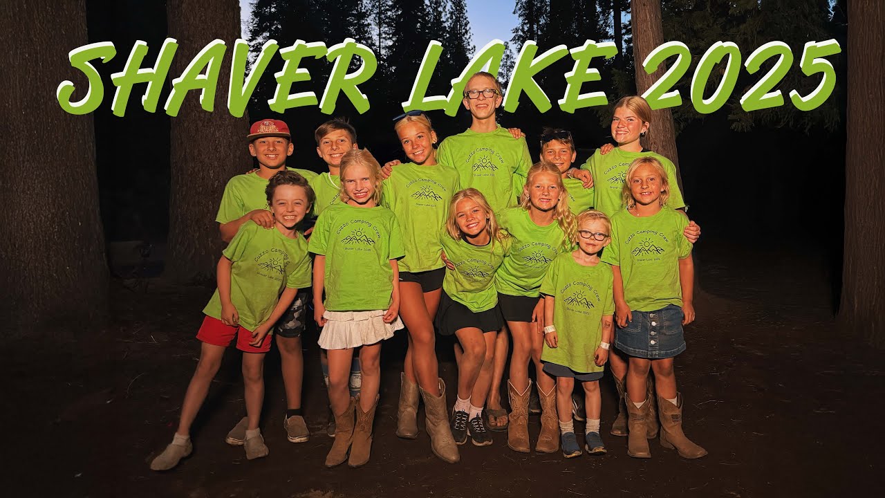 Family Vacation Vlog - Shaver Lake Camping 2025