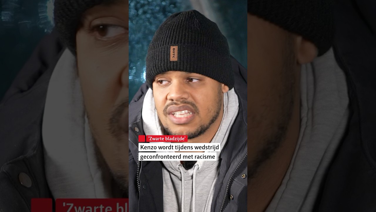 😥 Kenzo wordt tijdens wedstrijd geconfronteerd met racisme 