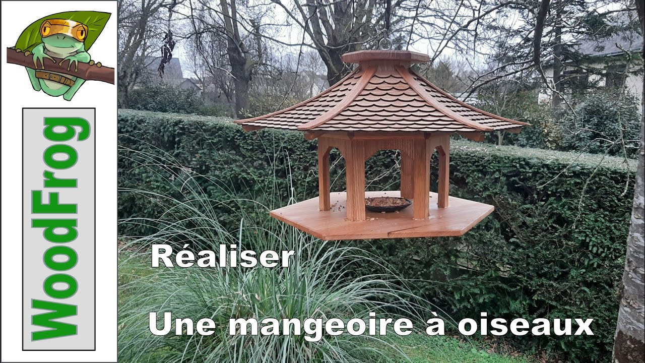 Réalisation d'une mangeoire pour les oiseaux