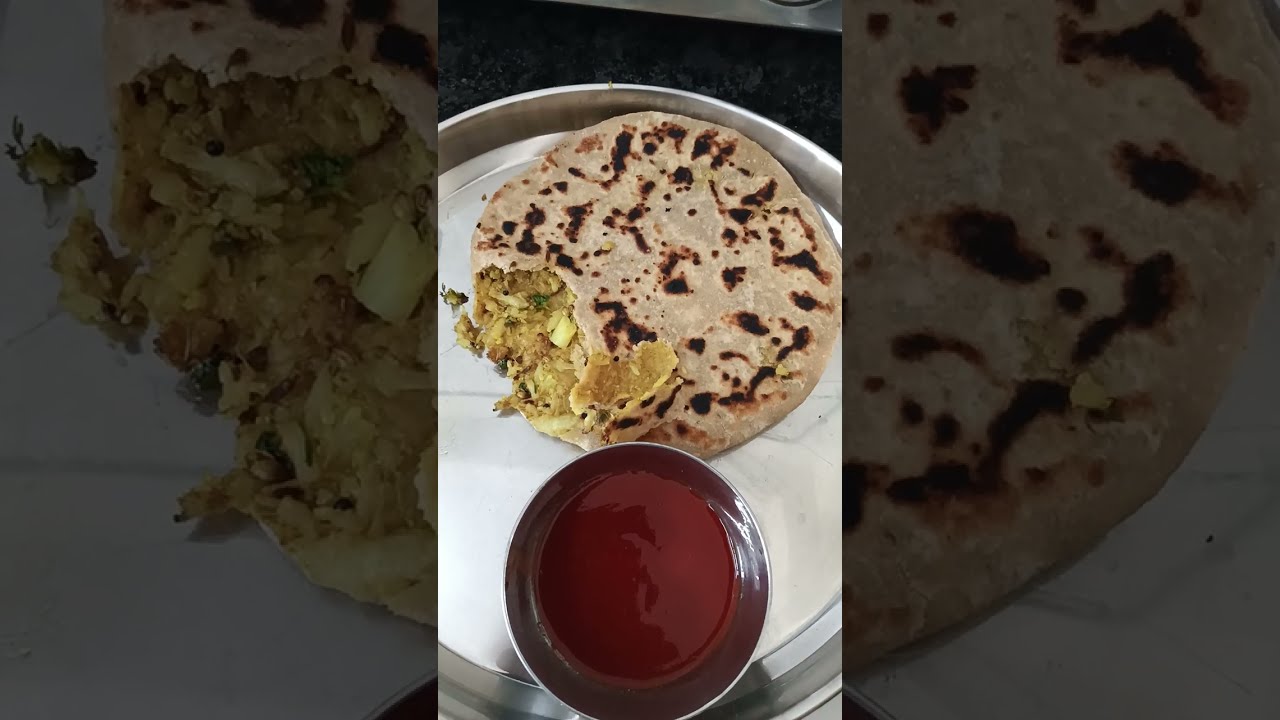  Gobhi ka paratha ki Recipe 🤤😋😋 #indian #food recipes ,