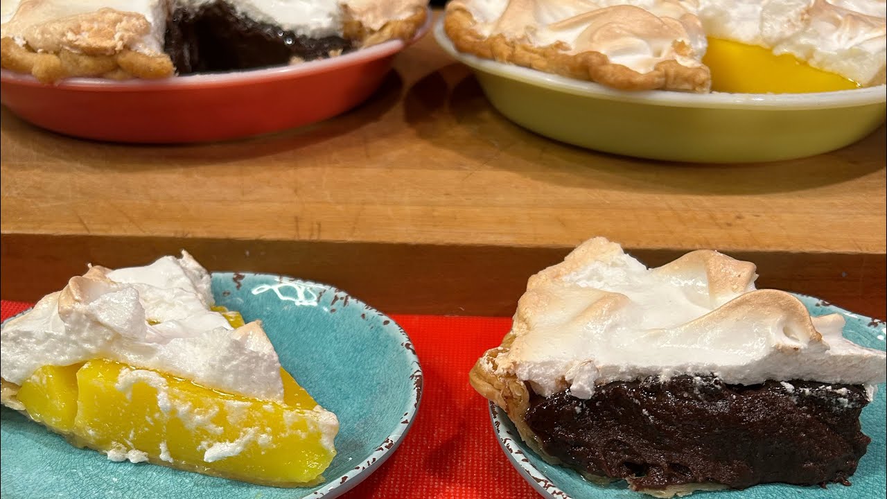 Chocolate AND Lemon Pies!