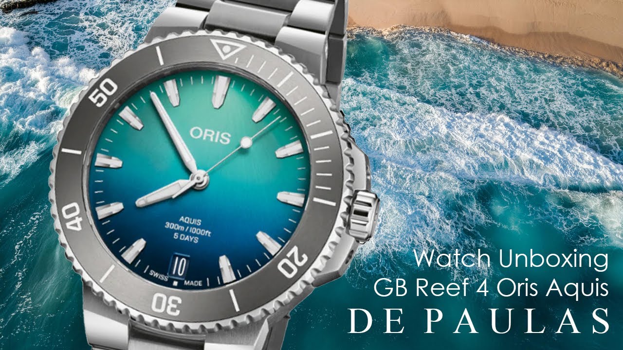Oris Great Barrier Reef 4 Limited Edition Dive Watch Unboxing