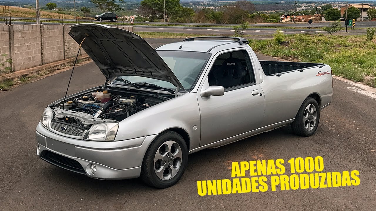 COURIER SPORT COM KIT TURBO. LOBO EM PELE DE CORDEIRO / RARIDADE!