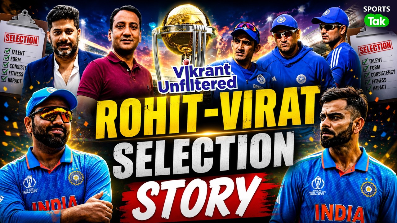 🔴VIKRANT UNFILTERED EP 45: INSIDE STORY: Will Virat and Rohit not play together in the 2027 WC? T...