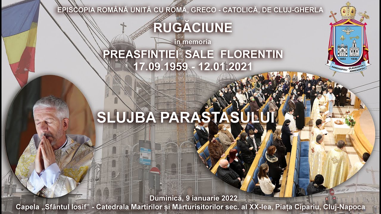 Rânduiala Parastasului pentru Preasfințitul Florentin la un an de la întoarcerea sa la Cer