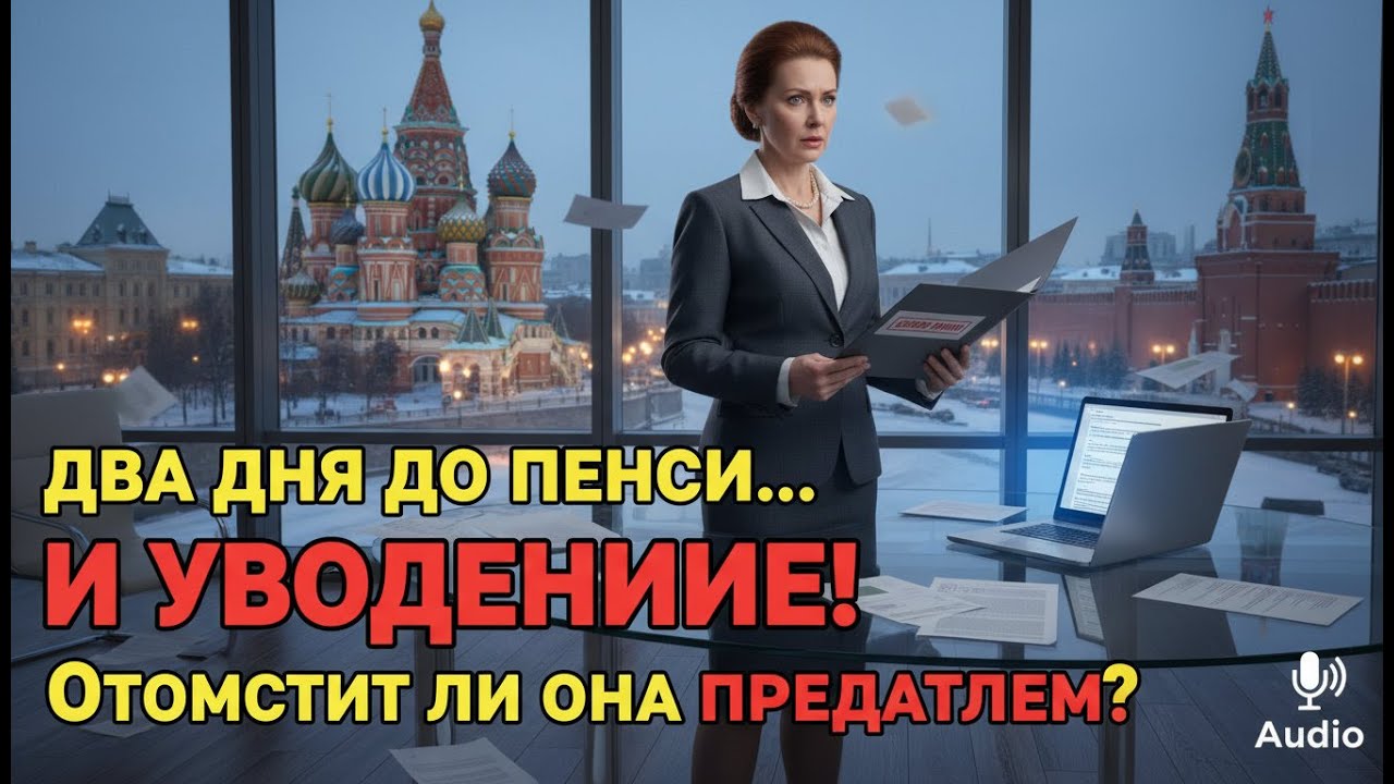 ЗА ДВА ДНЯ ДО ПЕНСИИ ЕЁ УВОЛИЛИ, НО ОДИН ЗВОНОК ПЕРЕВЕРНУЛ КОРПОРАЦИЮ И СТОИЛ ПРЕДАТЕЛЯМ ВСЕГО
